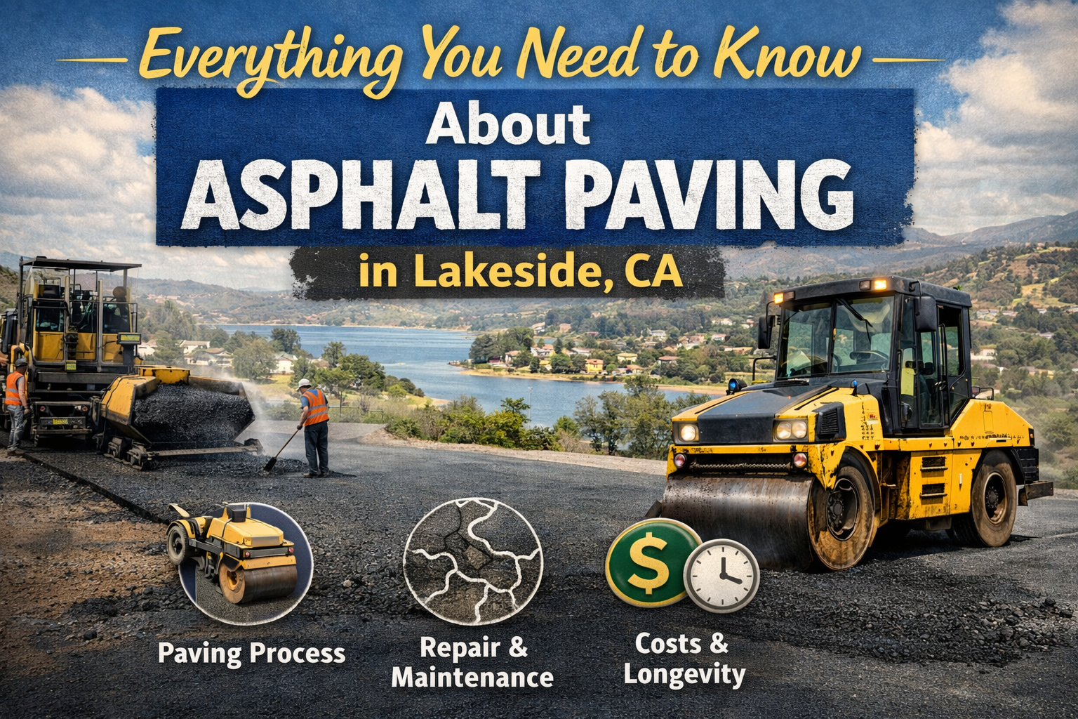 Everything You Need to Know About Asphalt Paving in Lakeside, CA